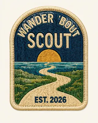 Wander ’Bout Scout patch